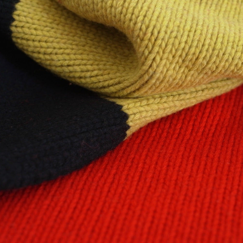 oversized scarf mondiale B3-F3